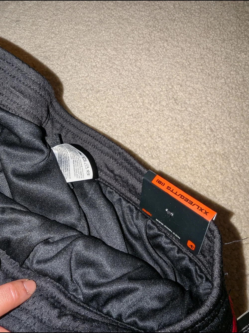Nwt And1 Black Athletic Boys Pants